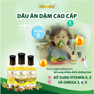 dầu ăn dặm cho bé