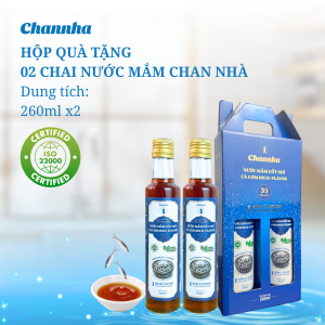 Nước mắm cốt nhỉ cá cơm rich-flavor thương hiệu Chan Nhà dung tích 260ml và 510ml