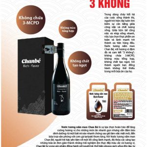 nước tương nấm men tiêu chuẩn 3 không