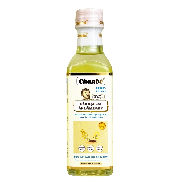 Dầu hạt cải ăn dặm Chan Bé