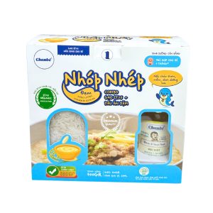 Combo gạo nấu cháo cho bé hữu cơ ST25 và dầu ăn dặm Nhóp Nhép