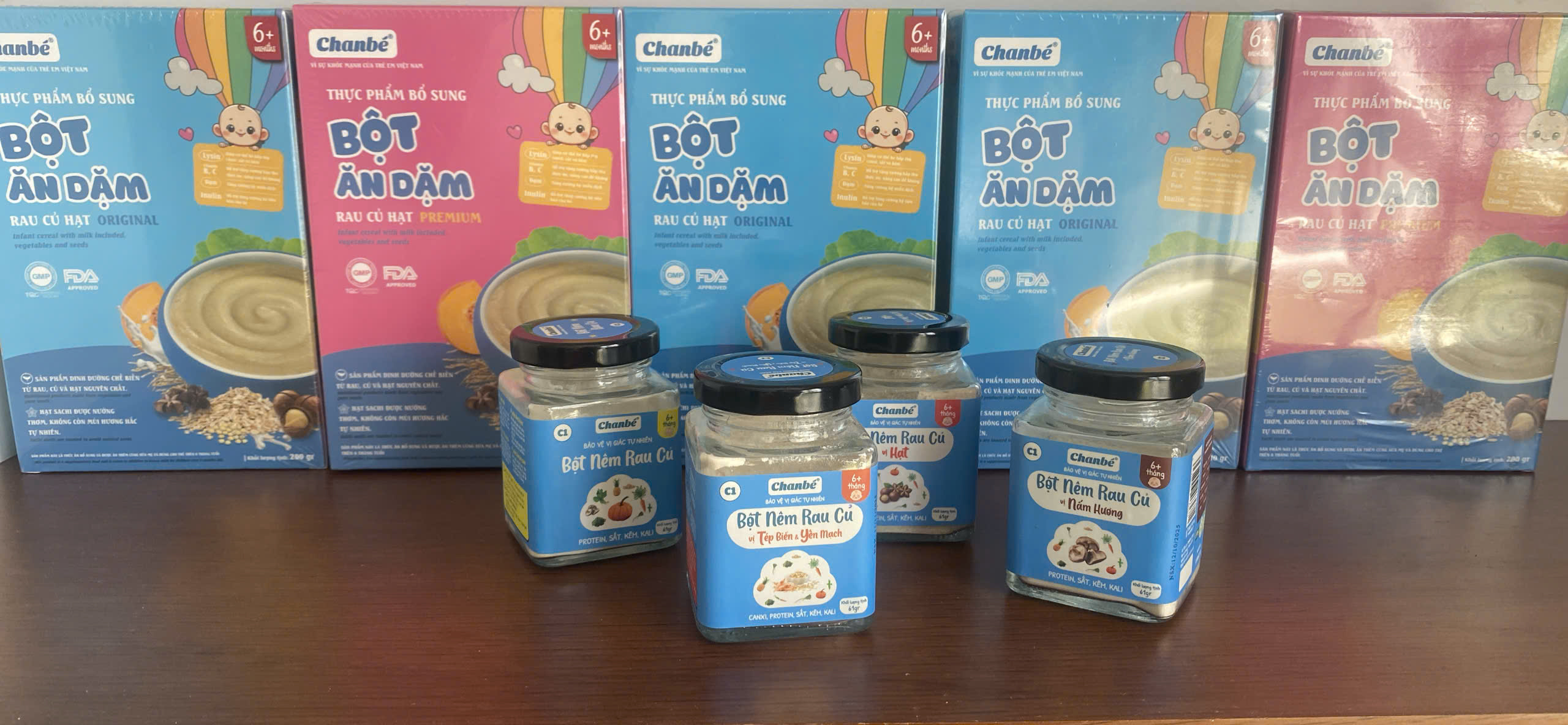 Một số sản phẩm hỗ trợ ăn dặm từ rau củ tự nhiên