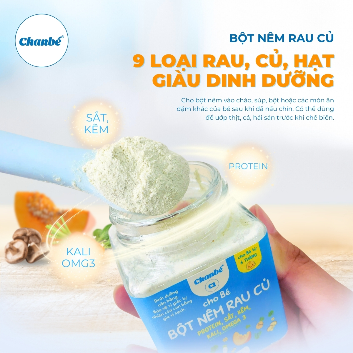 Bột nêm được làm từ rau củ nên có thể cung cấp một lượng nhỏ vitamin và khoáng chất