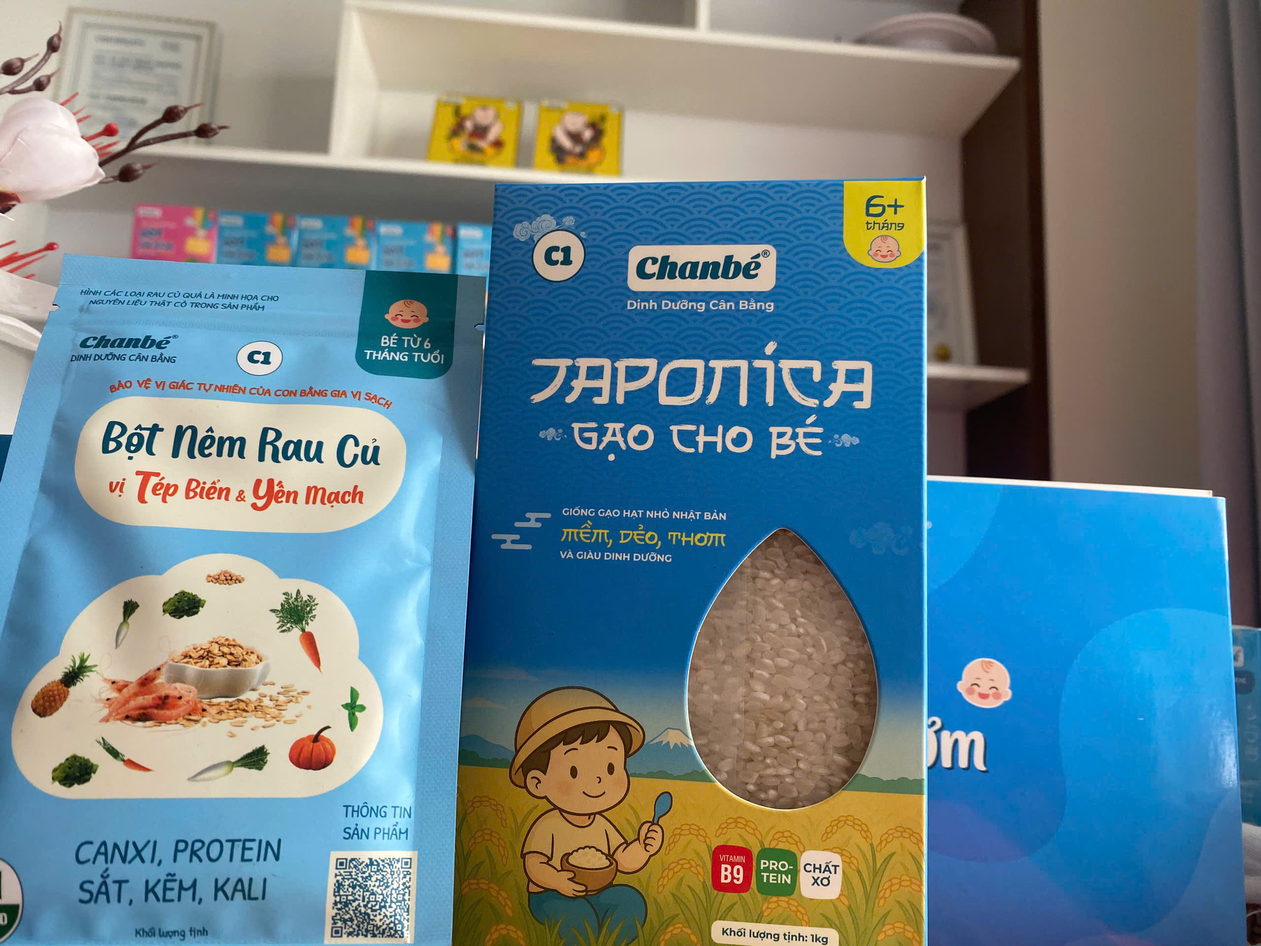 Cha mẹ có thể kết hợp gạo Japonica với sản phẩm ăn dặm có nguồn gốc tự nhiên