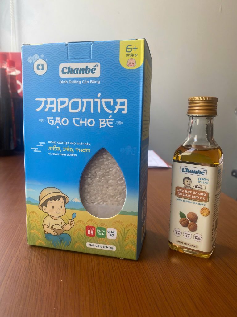 Gạo Nhật cho bé ăn dặm: Lựa chọn an toàn và cách dùng đúng cho từng giai đoạn