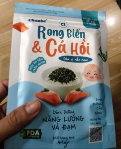 Gói gia vị rắc cơm cho bé: Giải pháp giúp bé ăn ngon, mẹ nhàn hơn