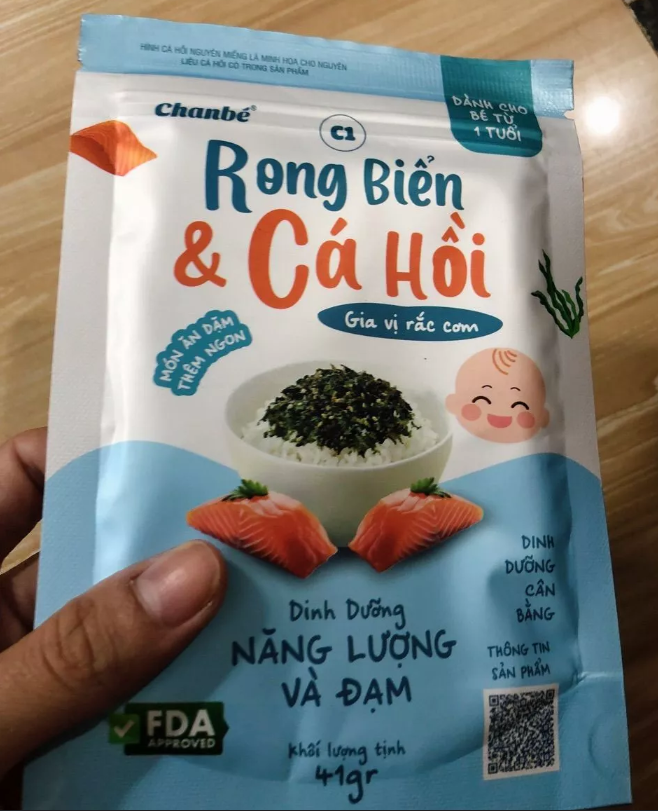 Gói gia vị rắc cơm cho bé: Giải pháp giúp bé ăn ngon, mẹ nhàn hơn