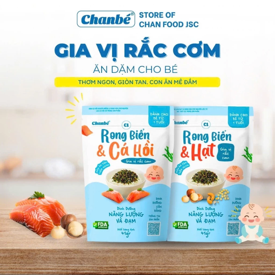 Gia vị rắc cơm rong biển Chanbé