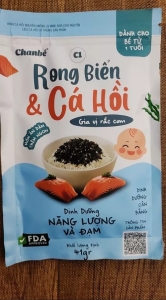 Cách dùng topping gia vị rắc cơm rong biển ChanBé đúng cho bé